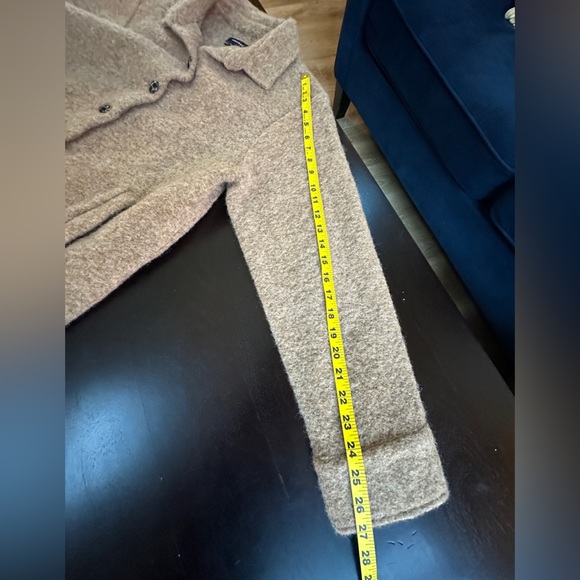 Karen Kane brushed wool blend shirt jacket. - Picture 8 of 8